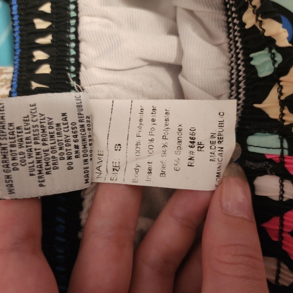 Varsity Spirit Shorts, Size ( S ), Multi Colored Ft. Zig Zag & Poka Dot Pattern. - Picture 2 of 4